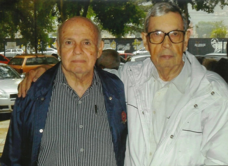 Pepe e Carlos Argenti Pereira. Foto enviada por Carlos Argenti Pereira
