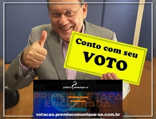 Os nomes dos vencedores serão revelados no dia 5 de novembro