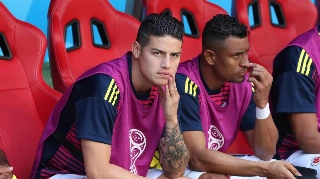 Técnico da Colômbia indica entrada de James Rodríguez contra a Polônia