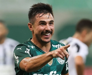 Atacante do Palmeiras também está na mira do Fluminense. Foto: Cesar Greco