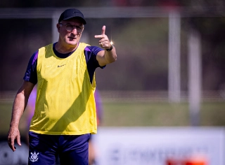 Dorival J&uacute;nior, o comandante do Alvinegro. Foto: Rodrigo Coca/Ag&ecirc;ncia Corinthians