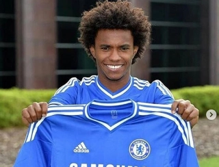 Willian chegou ao Chelsea em 2013. Foto: Reprodução/Instagram
