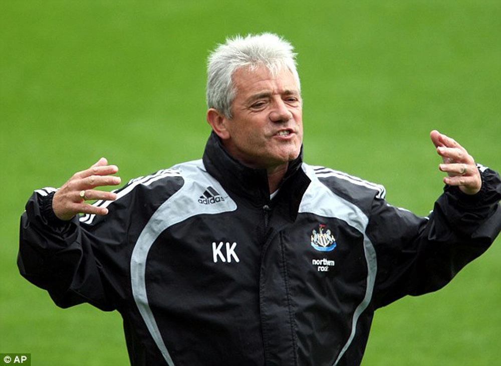 Treinador do Newcastle, em 2008. Foto: Divulgação