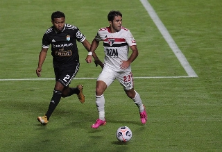 Atacante Eder foi uma das contratações que não vingaram no Tricolor neste ano. Foto: Rubens Chiri/saopaulofc.net