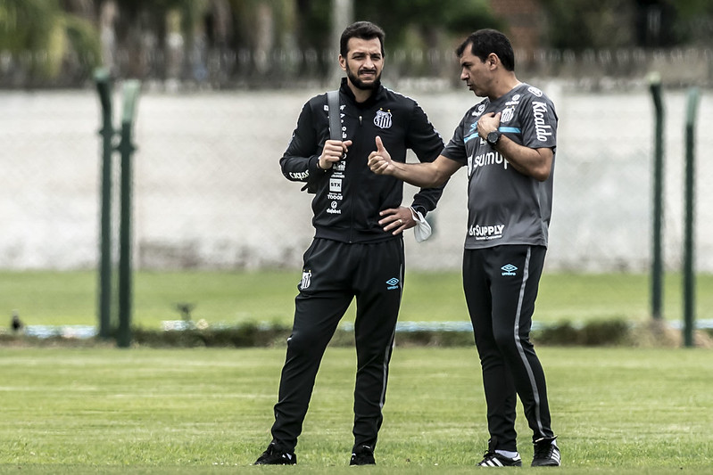 Gerente de futebol do Peixe destacou trabalho de formiguinha para fortalecer o clube. Foto: Ivan Storti/Santos FC
