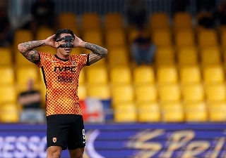 Lapadula, de 31 anos, é o artilheiro do Benevento na Série B italiana. Foto: Facebook/Reprodução