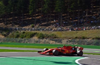 Monegasco foi soberano na classificação para o GP da Bélgica. Foto: Scuderia Ferrari