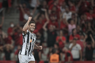 Hulk chegou ao Galo após cinco anos na China e brilhou em gramados brasileiros. Foto: Pedro Souza/Atlético