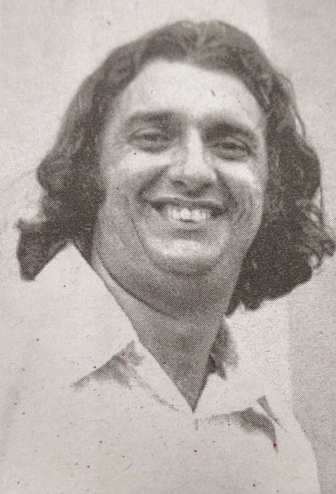 Antônio Carlos na década de 1980. Imagem: reprodução do jornal Bauru Ilustrado