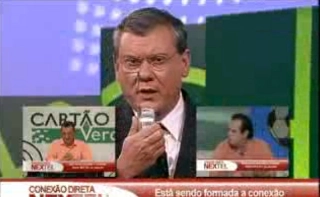 "Fus&atilde;o" aconteceu em campanha da Nextel, em 2002. Foto: Reprodu&ccedil;&atilde;o