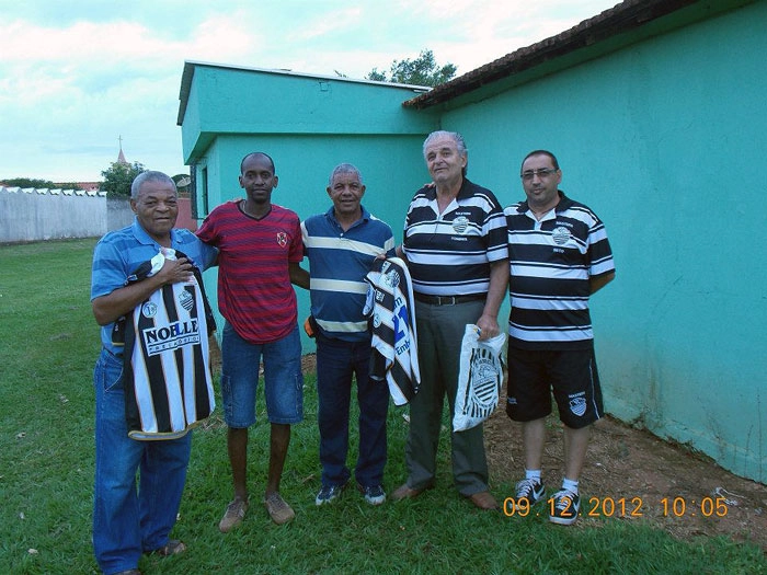 Da esquerda para a direita, Piter, Rogerinho, Ferreira, Tomires e Beto Cano