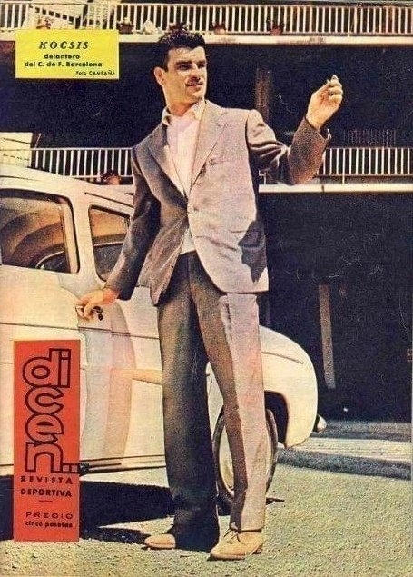 Na revista espanhola Dicen, edição 501, de 1962. Arquivo pessoal de Evaristo de Macedo