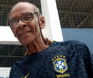 Em visita ao Maracan&atilde; em 2023. Foto: arquivo pessoal de Brito