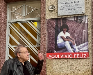 Em "La Casa de Dios", na capital argentina. Foto: Rafael Magnoni Neves