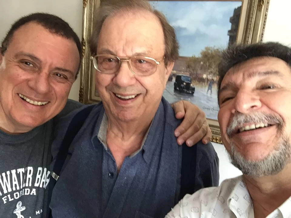 Jorge Helal, Salomão Ésper e Luiz Fernando Magliocca em 25 de outubro de 2016. Foto: arquivo pessoal de Jorge Helal