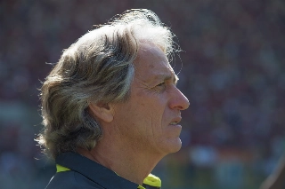 Treinador português ainda é o favorito da direção atleticana. Foto: Alexandre Vidal/Flamengo