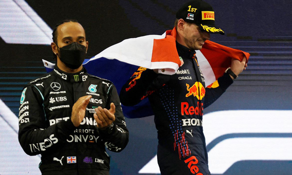 Hamilton e Verstappen voltam a se encontrar nos testes de Barcelona. Foto: Divulgação