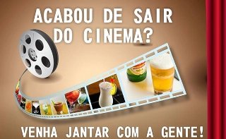 Acabou de sair do cinema ou teatro no Shopping Frei Caneca? Vá jantar no "New York City Pasta & Burger"!