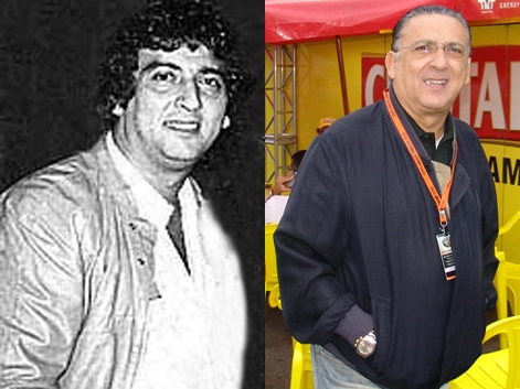 Nos anos 80 e em 04 de dezembro de 2010, no Autódromo Internacional de Curitiba. Foto da direita: Marcos Júnior/Portal TT