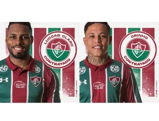 Os dois atletas serão apresentados na próxima quinta-feira. Foto: Site Oficial