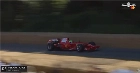Felipe Massa se reencontra com a Ferrari de 2008 no Festival de Goodwood