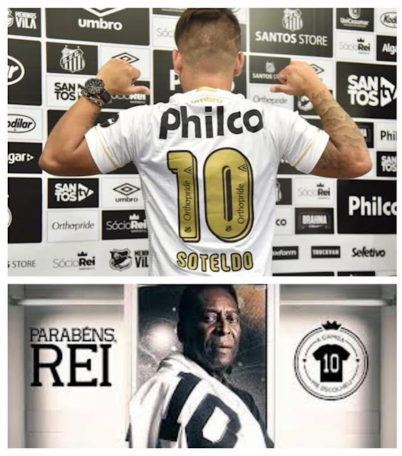 camisa do santos 10