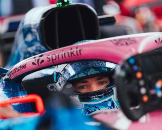 Piloto franc&ecirc;s citou o amigo, morto em acidente pela F2 em 2019. Foto: BWT Alpine Formula One Team