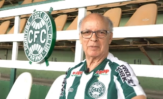 Ele é um dos maiores ídolos do Coxa. Foto: TV Coxa/Reprodução