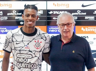 Novo zagueiro alvinegro não joga desde o início de 2021. Foto: Rodrigo Coca/Ag Corinthians