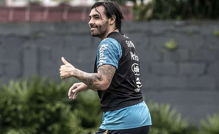 Novo camisa 10 do Peixe ainda não foi registrado no BID e está fora da segunda rodada do Paulista. Foto: Ivan Storti/Santos FC