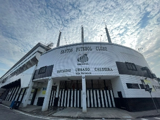 A fachada da casa do Peixe. Foto: Fábio Maradei/Santos F.C