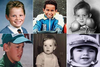 Seleção de imagens de uma garotada que começou a acelerar muito cedo