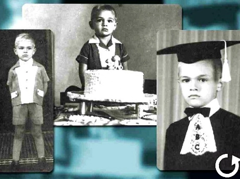 Tr&ecirc;s fotos marcantes de sua inf&acirc;ncia