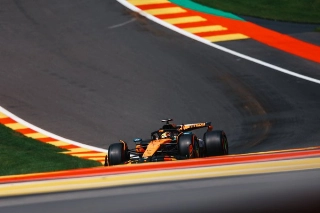 Australiano conseguiu boa margem para Verstappen. Foto: McLaren F1