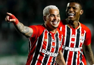 Luciano vive &oacute;timo momento pelo Tricolor. Foto: Rubens Chiri/S&atilde;o Paulo