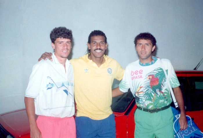 Paulinho Carioca, Antonio Carlos e Suélio. Foto enviada por Rita Lima