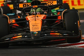 Britânico reduziu a diferença para o australiano. Foto: McLaren F1