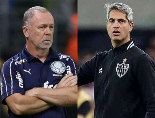 Fotos: Cesar Greco/Palmeiras e Bruno Cantini/Atlético-MG