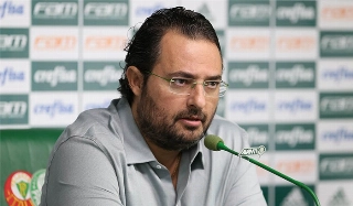 Confira o vídeo do protesto. Foto: Cesar Greco/Agência Palmeiras