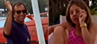 A menina, hoje com 43 anos, brilhou na peça publicitária. Fotos: Reprodução/YouTube