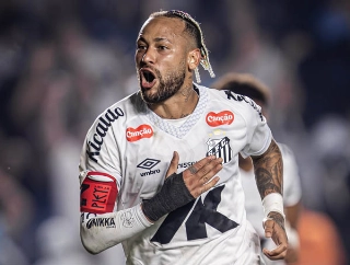 Neymar, principal destaque da equipe da Vila Belmiro. Foto: Divulga&ccedil;&atilde;o/SFC
