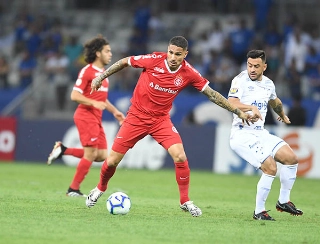 Expulso diante do Flamengo, Guerrero pegou gancho de duas partidas (Foto Ricardo Duarte/Internacional)