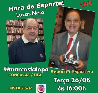 Encontro entre o jornalista e o treinador come&ccedil;a &agrave;s 16h00