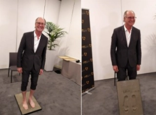 ACHADOS & PERDIDOS - Falcão era homenageado em Mônaco há seis anos