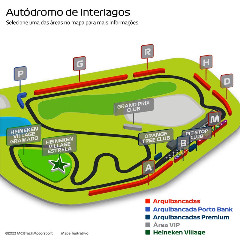 F1 Heineken GP de São Paulo: venda de ingressos começa nesta sexta