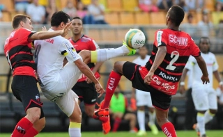 Futebol do Santos foi vergonhoso