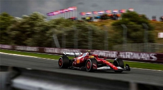 O heptacampe&atilde;o foi mais r&aacute;pido que Leclerc em Zandvoort. Foto: Scuderia Ferrari HP