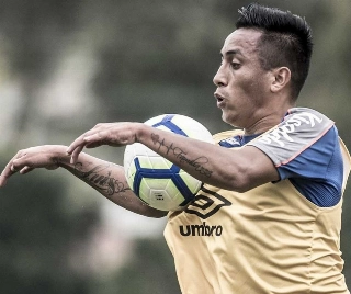 No Peixe, Cueva não marcou nenhum gol e não anotou nenhuma assistência