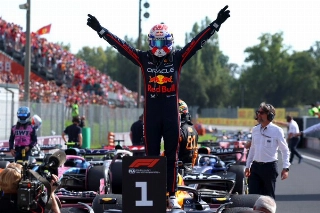Tetracampeão dominou com tranquilidade a corrida em Monza. Foto: Oracle Red Bull Racing