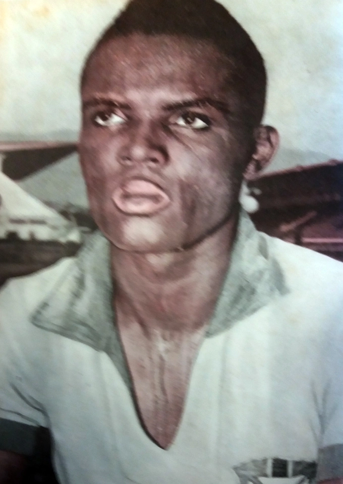Zózimo em foto da Revista Esporte Ilustrado, 944, de 1956